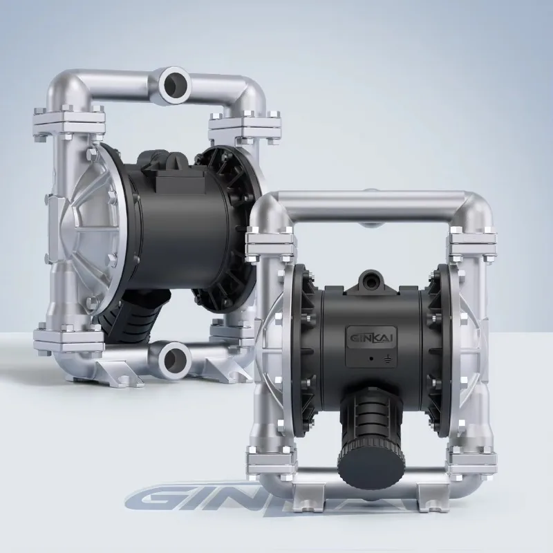 Stainless steel pneumatic double diaphragm pump fuel oil pump