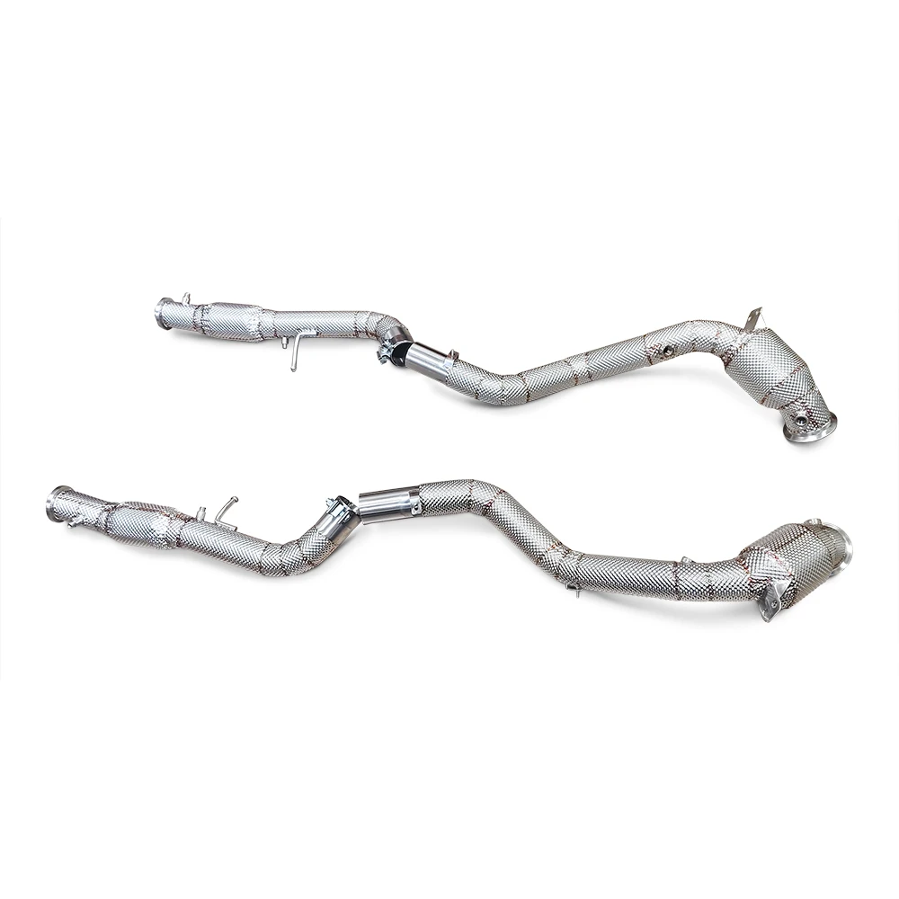 Hot selling for Mercedes Benz G63AMG 2020-2023 catalytic high flow cutoff exhaust pipe