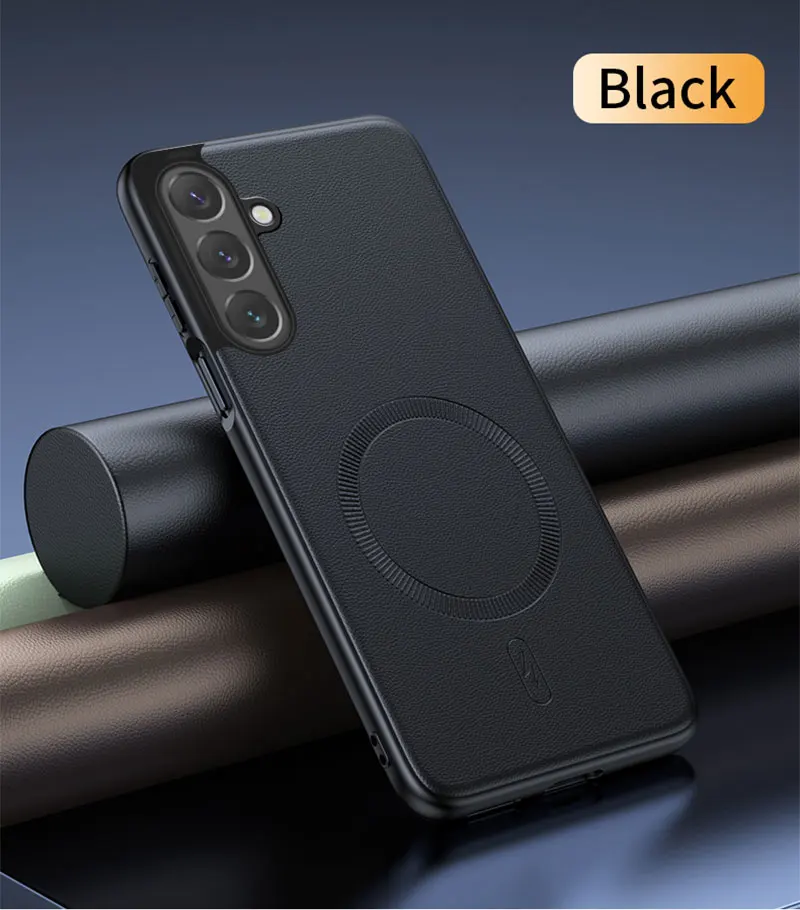 Für Samsung Galaxy S26 FE Hülle Magnetische Leder-Schutzhülle für Samsung Galaxy S26 FE Anti-Fingerabdruck Rutschfeste PC+TPU – Detail 20
