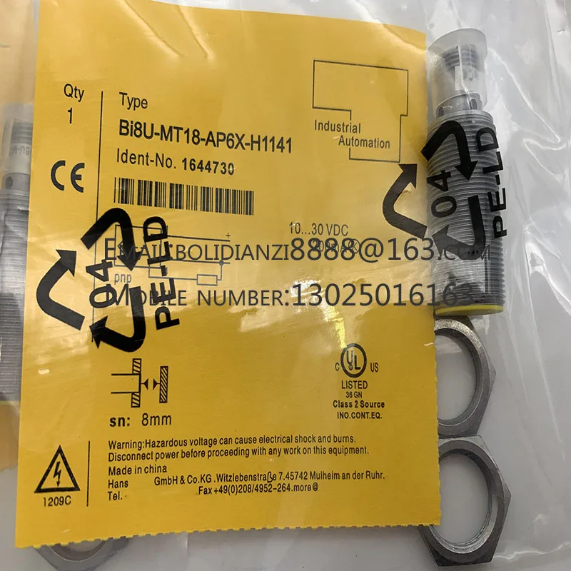 

New sensor proximity switch in stock BI10U/BI8U-MT18-AP6X-H1141/AN6X