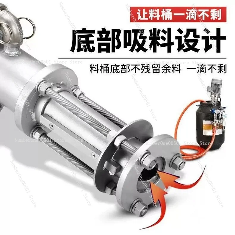 Door Seam Grouting Machine Real Stone Paint&PuttySprayer forWaterproof FireproofCrack‑Resistant Mortar andThick FireproofCoating