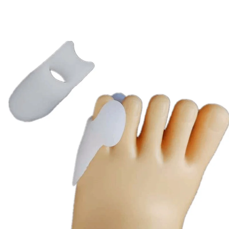 

1/2/3/4/5/6Pairs Toe Separator Gel Spacer Little Toe Corrector Protector Reduce Foot Pain Relief For Callus Corns And Blisters
