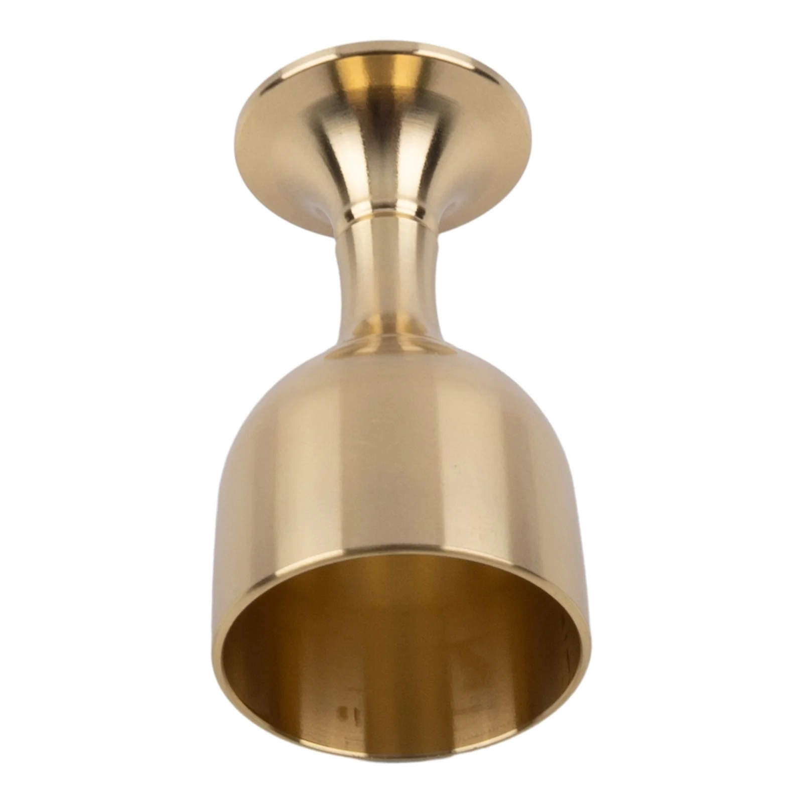 Gold Brass Wine Glass Solid Brass Chinese Style Exquisite Craftsmanship Thick-walled Wine Tasting For Home Use