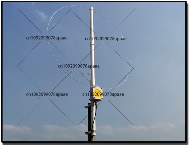 K-180wla (upgraded) Active Broadband Radio Full Band Antenna SDR Loop Short Wave Antenna Without Battery