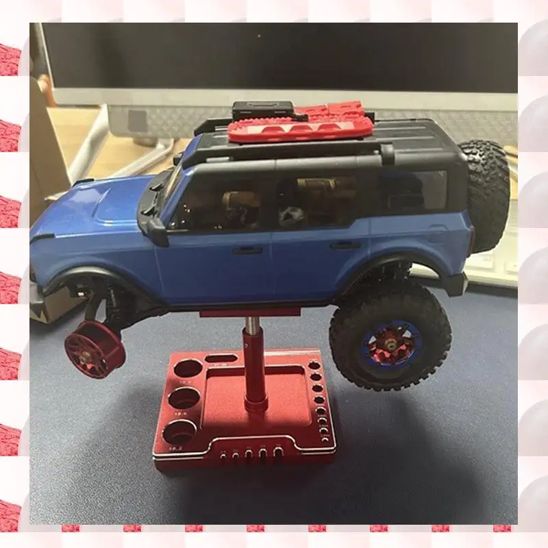 

Инструменты для ремонта RC 1:18 1:24 для TRX4M SCX24 Fcx24, ремонтный скамейка, шунтирующий скамья, сварочный скамья, черный прочный