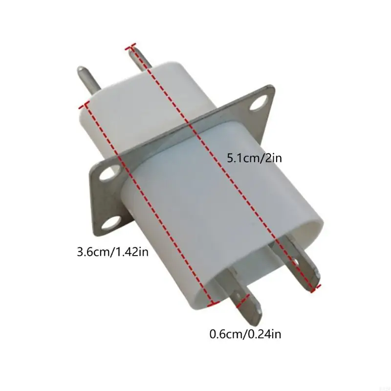 F92F Oven Magnetron Plug Socket موصلات استبدال أساسي لفرن الميكروويف