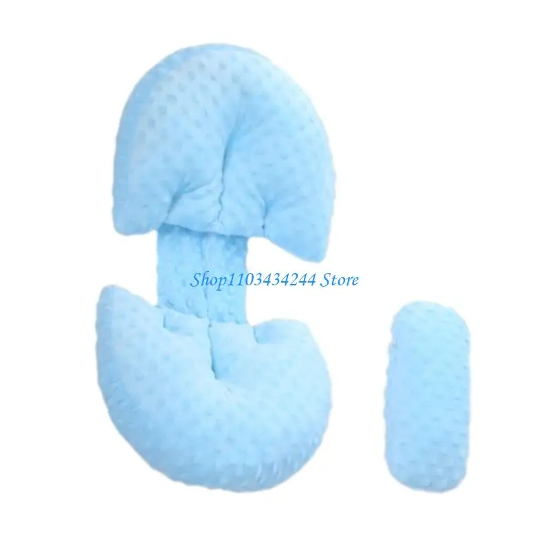 Full Body Pillow Cotton Nursing Pillow Dotted Pattern Pillow Support Pillow Unique for Sleeping Gift