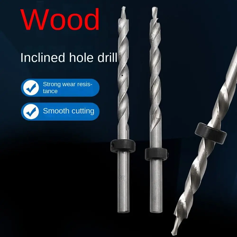 

NEW High Speed Steel Woodworking Tilt Hole Drills Silver Carpentry Power Tools Step Drills 9mm 9.5mm Second-stage Drills