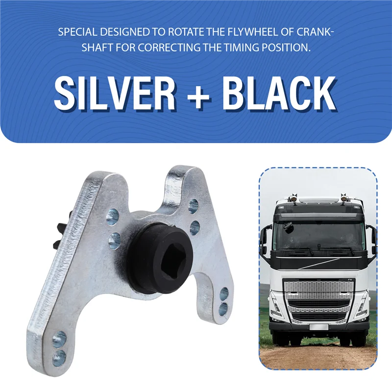 Engine Barring Flywheel Turning Tool Fit Kit 88800014 9996956 For Volvo For Mack Trucks 1998- 2018 D11 D12 D13 D16 MP7 MP8 MP10