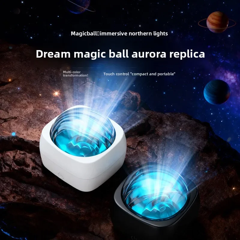 Car Ambient Lighting, Rippling Starry Sky Projector Light, Night Light, Moon-Themed Ambient Light, Multifunctional Mini Light