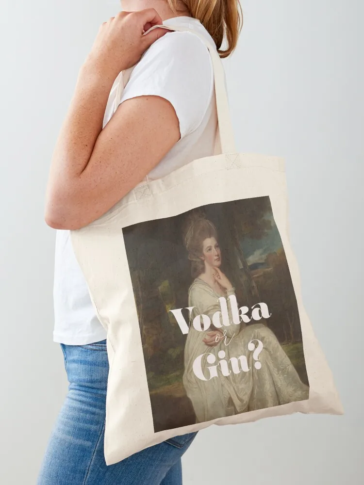 

Vodka or Gin Tote Bag Big bag Eco bag hand bags free delivery bags