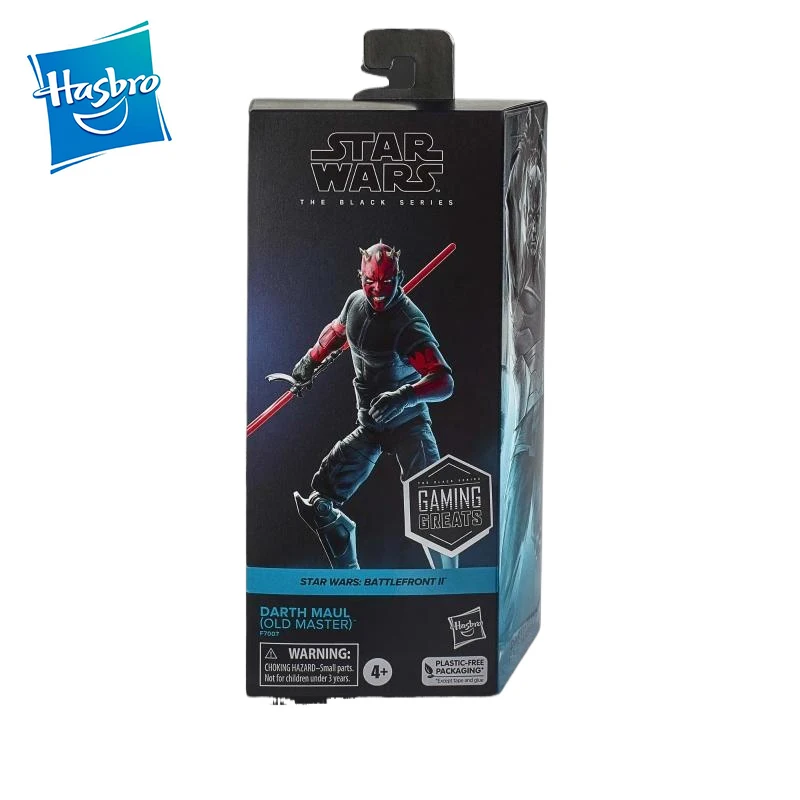 

Hasbro Star Wars The Black Series Gaming Greats Darth Maul Old Master Rebels Action Figure Model Gift Toy Collection for Kids