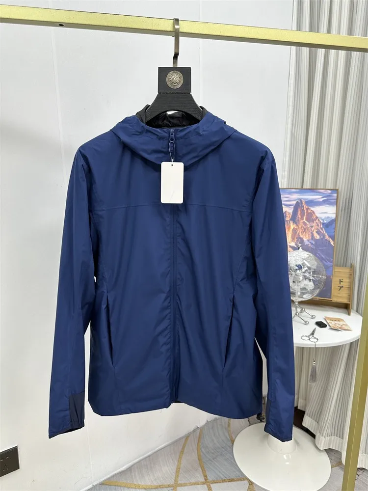 Alto rendimiento al aire libre suave ell Jaet a prueba de viento impermeable 3D sastrería hombres primavera otoño escalada senderismo equipo