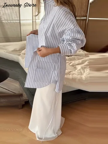 Женская полосатая блузка Chin.Sweety