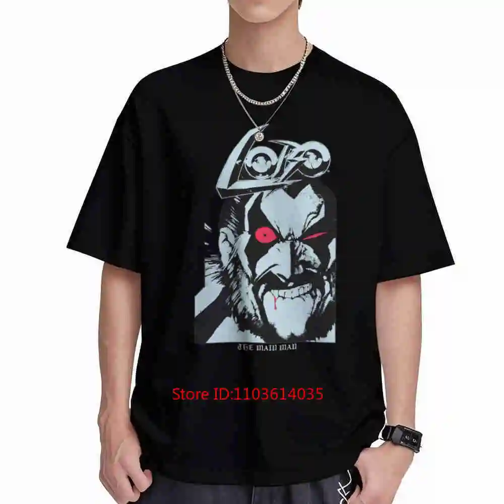 Lobo The Main Man Short Sleeve Tee 100% Cotton T-Shirt