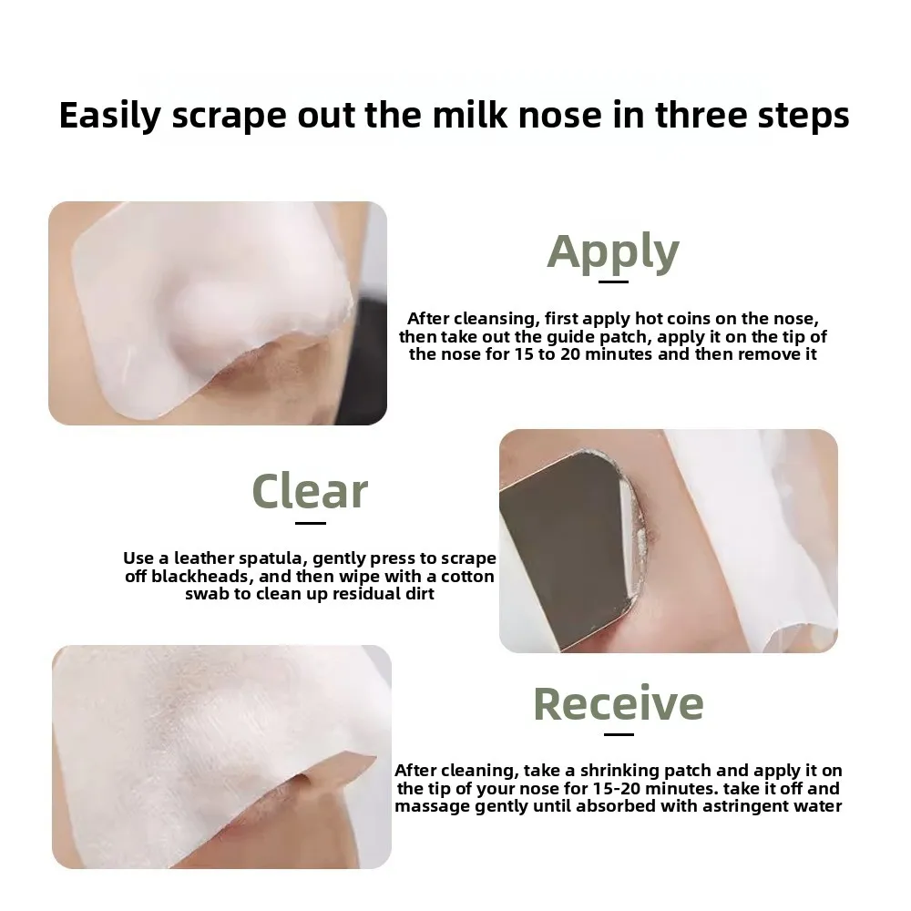 Strumento per la rimozione dei punti neri del viso per la pulizia profonda Rimuovi i punti bianchi Acne Detergente per follicoli piliferi del viso portatile Rimozione del sebo esfoliante