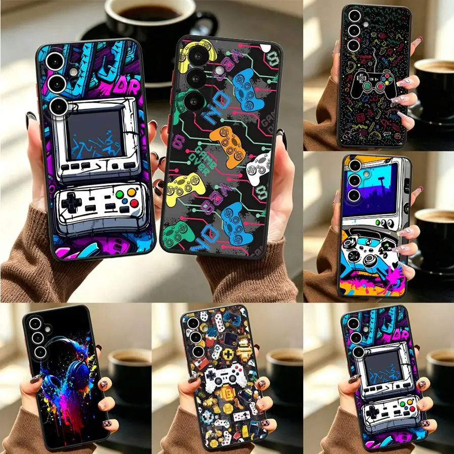 Game Cyberpunk Print Phone Cover Case for Samsung Galaxy A57 A72 A53 A35 A33 A37 A16 A15 A34 A36 A56 A54 A14 A23 A17 A52