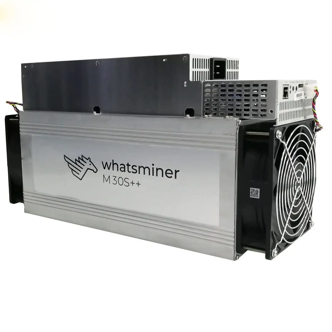 

ОРИГИНАЛЬНЫЙ asik Crypto ASIC Whatsminer M30S++ 104T 106TG 108T minero устройство для добычи криптовалюты биткойнов Майнер