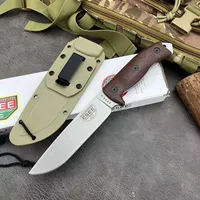 ESEE Knives - ESEE 6 Outdoor High Hardness Straight Knife G10 Handle Multi-purpose EDC Jungle Rescue Tactical Fixed Blade Knife