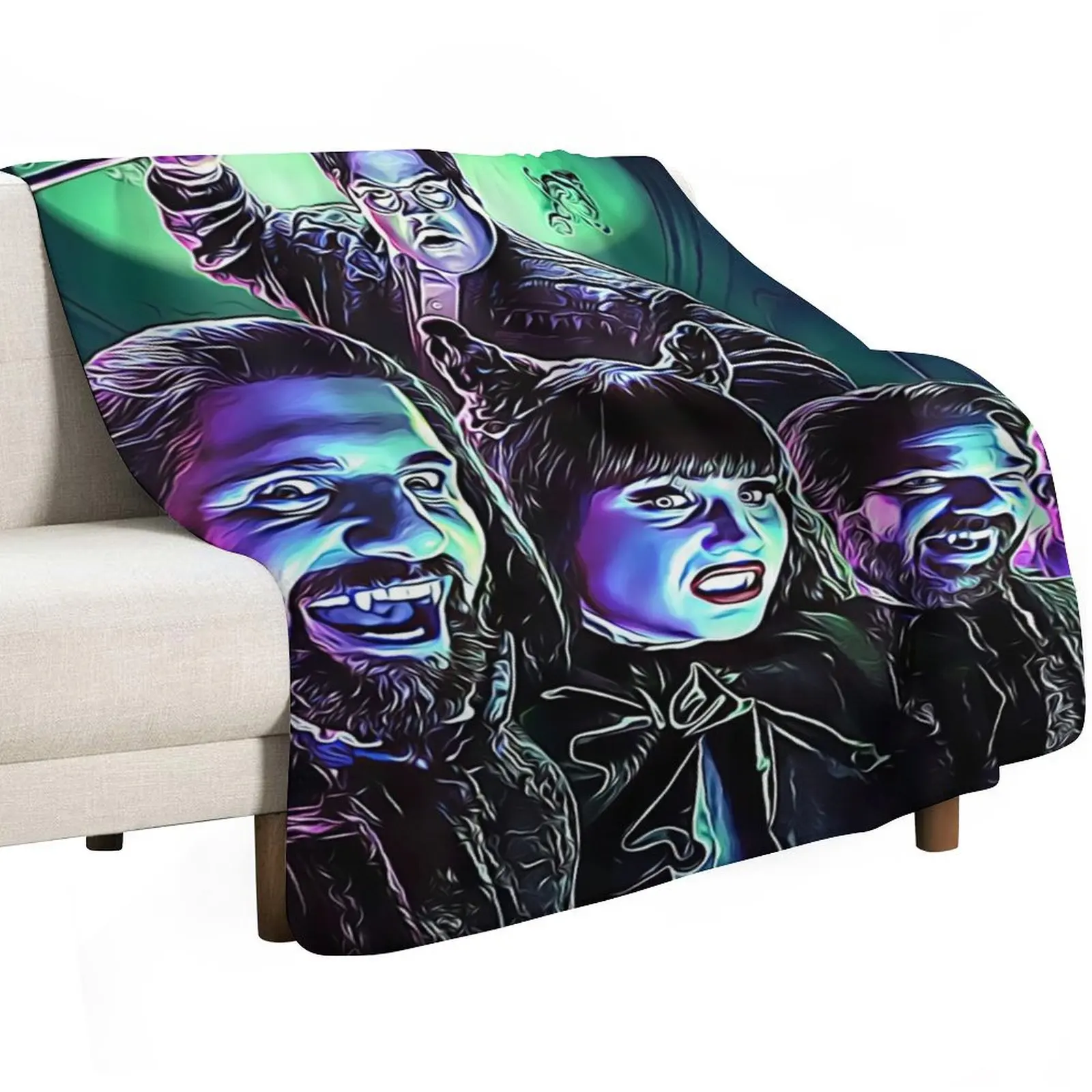What We Do In The Shadows - Cast Throw Blanket Picnic Large Decorative Sofas For Baby Moving Blankets