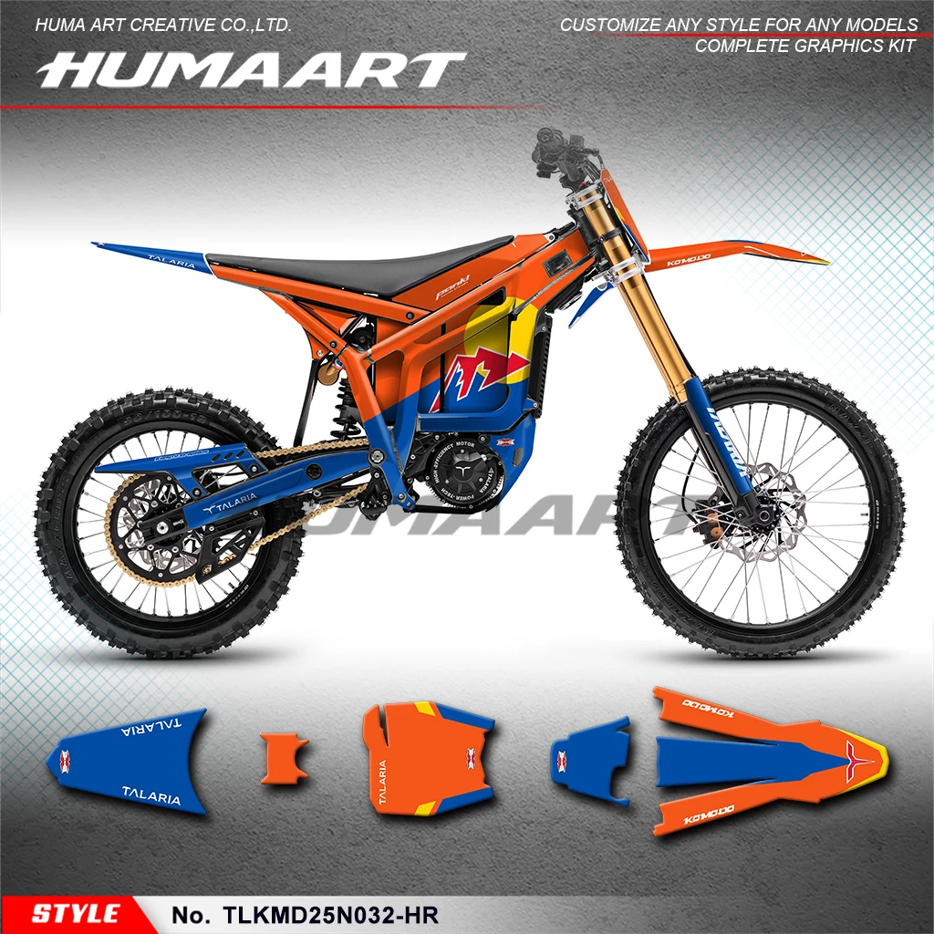 

Графика для мотоциклов HUMAART, наклейки для TALARIA KOMODO TL6000, L1E, L3E, декор для кузова