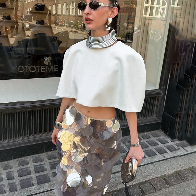 TARUXY Stylish Elegant Short Shawl Top Women's Spring New Solid Sleeveless Commuting Shawl Coat Female Birthday Reunion Cardigan image 2