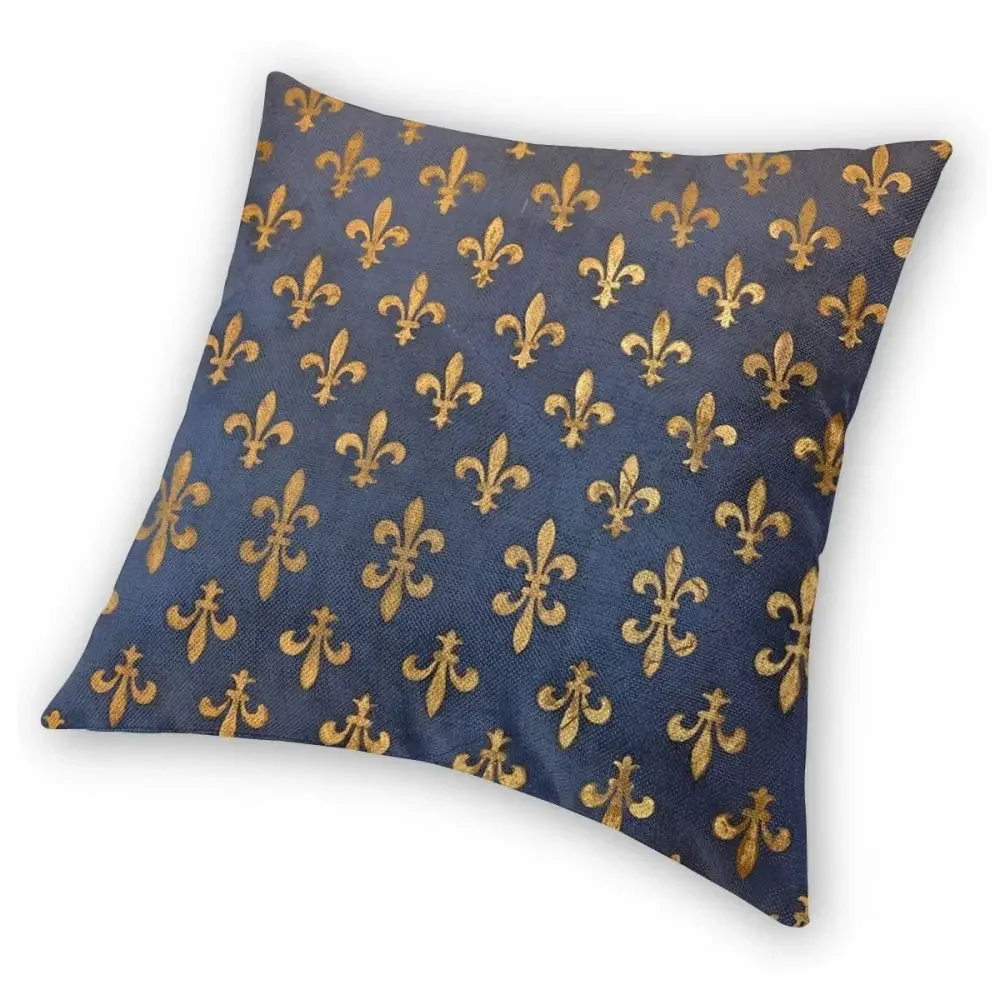 Florence Throw Pillow Cover Throw Pillow Fleur De Lis Lily Flower Symbol Flag Novelty Pillowcover Home Decor