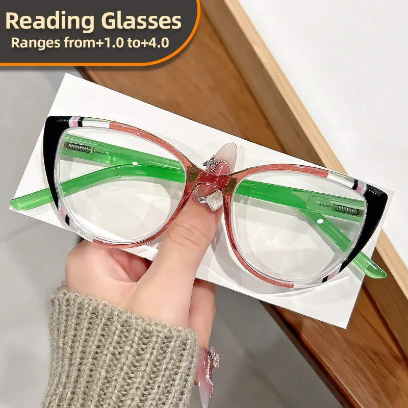 

New plain reading glasses for women: Fashionable and trendy reading glasses for middle-aged and elderly people