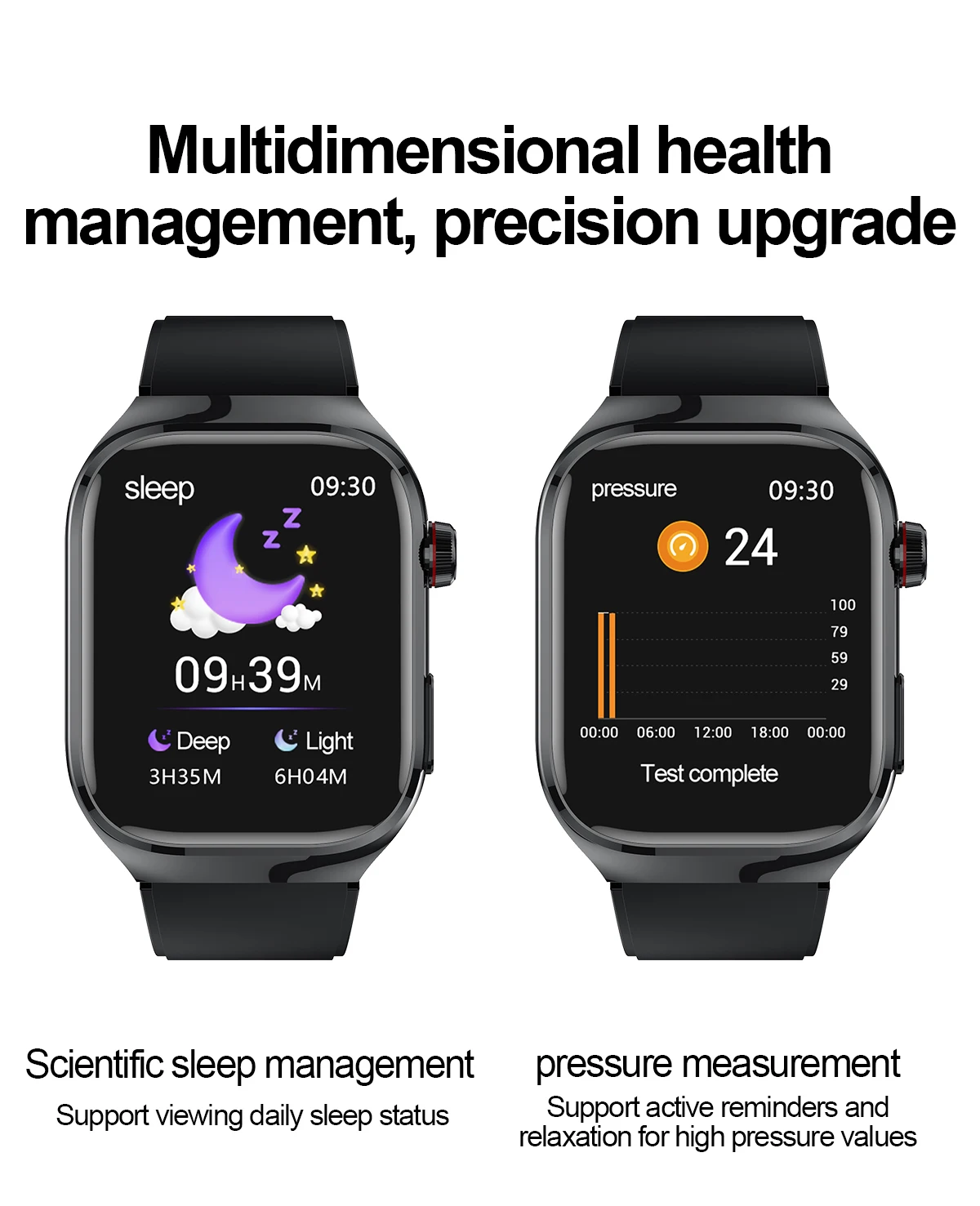 Neue Präzise Herzfrequenzmessung Smartwatch für Männer EKG Blutdruck Lipide Harnsäure Bluetooth-Anruf Gesundheits-Smartwatch Armband – Detail 17