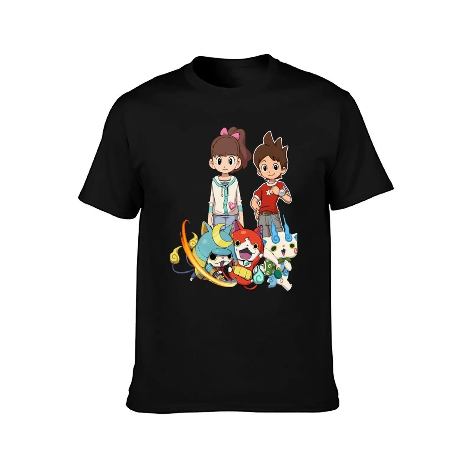 Good Love Bound Together Beauty Yokai Watch Main Character Graphic Gift T-Shirt, Summer Casual Cotton Tee, Vintage Graphic Print