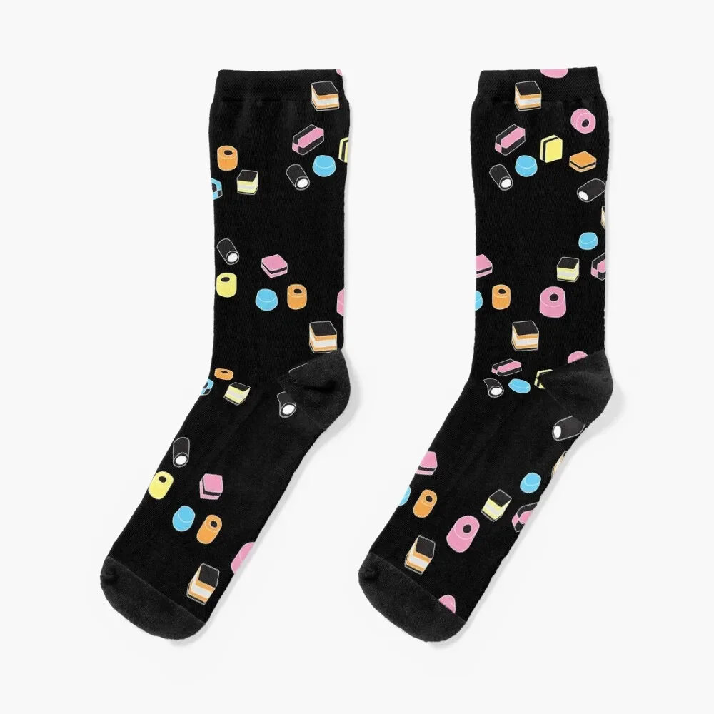 

Liquorice allsorts Socks Crossfit Non-slip Socks Men Women's