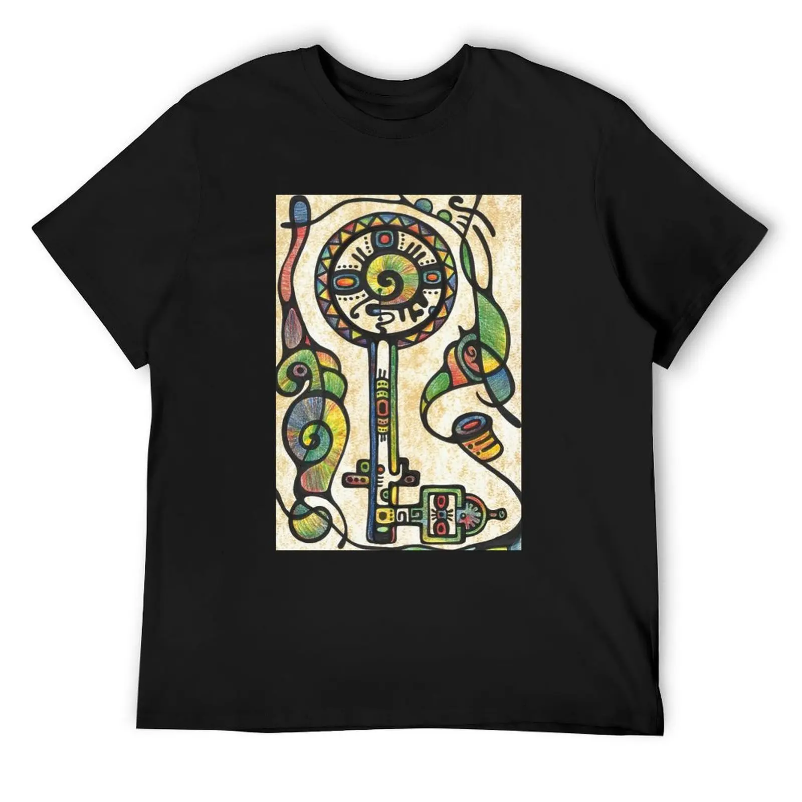 

key2 T-Shirt affliction shirts Short sleeve tee basketball graphic tees t shirts for men