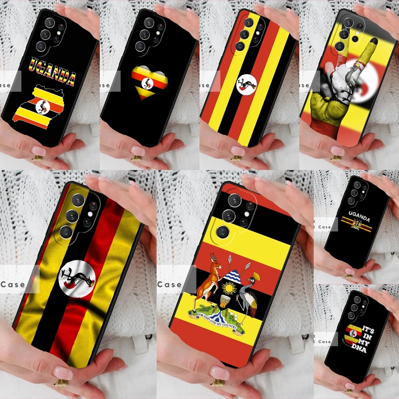 Phone Cases Uganda - Uganda Flag Coat Of Arms BUMPER