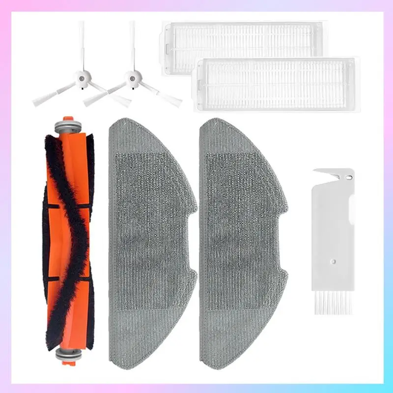 ABRG-For For Mi Robot Vacuum-Mop 2 Pro MJST1SHW/2 Lite MJSTL Replacement Parts Main Side Brush HEPA Filter Mop Cloth Acce