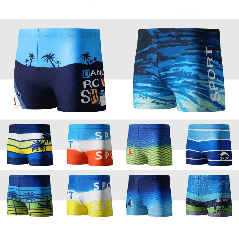 2026 Sommer Kinder Badeshorts Badeanzug Schwimmhose Schnelltrocknende Badebekleidung Jungen Strandshorts Urlaubsshorts Surfbekleidung