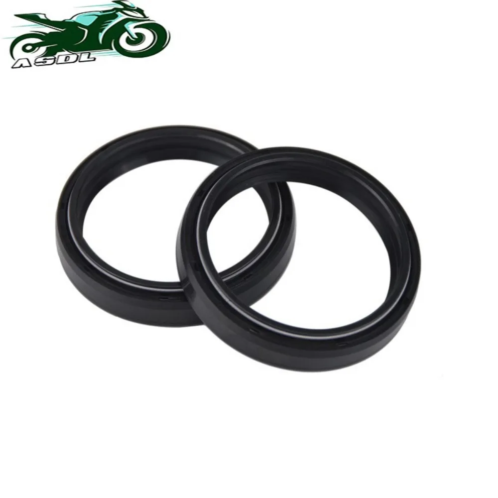 43x55x9.5/10.5 Front Shock Fork Oil Seal Dust Cover For KAWASAKI KDX200 KDX220 KX125 KLX300 R KX500