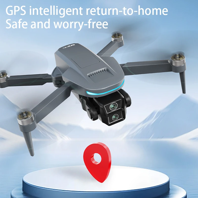 2026 New L200 MAX Steering gear 4K Professional HD Dual Camera GPS Drone 360° Obstacle Avoidance Brushless Quadcopter Toy Gift view 4