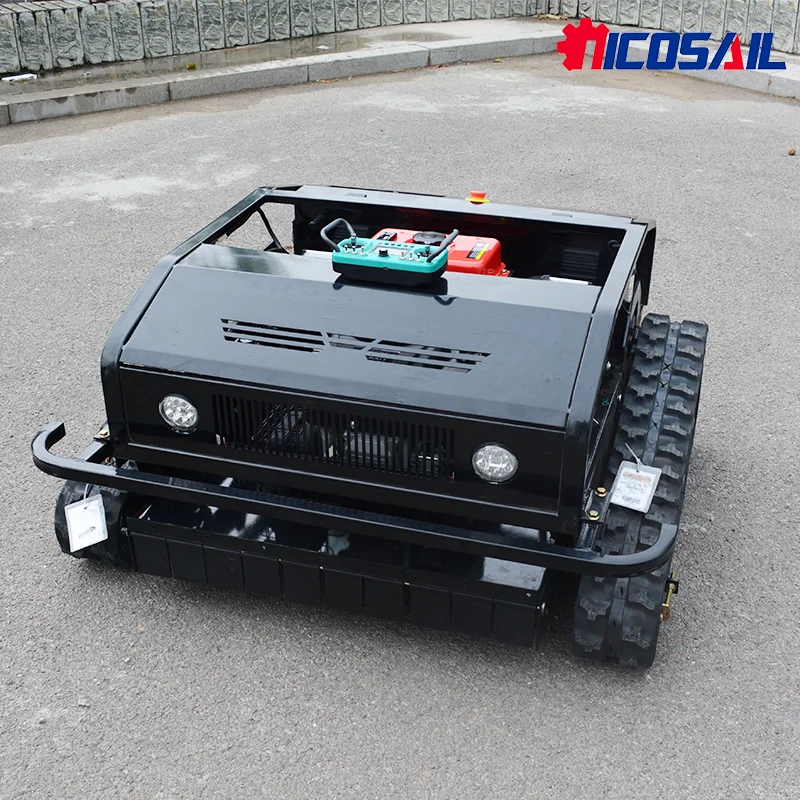 

N All-Terrain Intelligent Robot Remote-Controlled Electric Lawn Mower 4-Stroke Industrial For Orchard Mountain Terrain ChainLink
