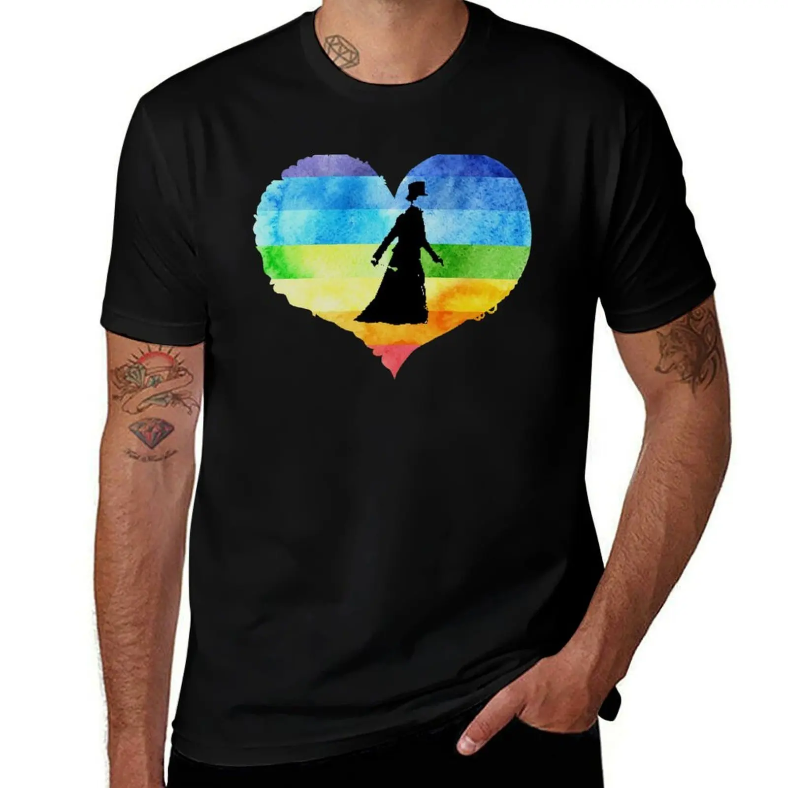 Rainbow Anne T-Shirt Urban Style Print T-Shirt