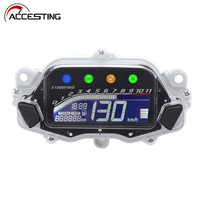 New Motorcycle Speedometer Digital Display Multi-function LCD Instrument Panel For Honda Titan CG160 CG150