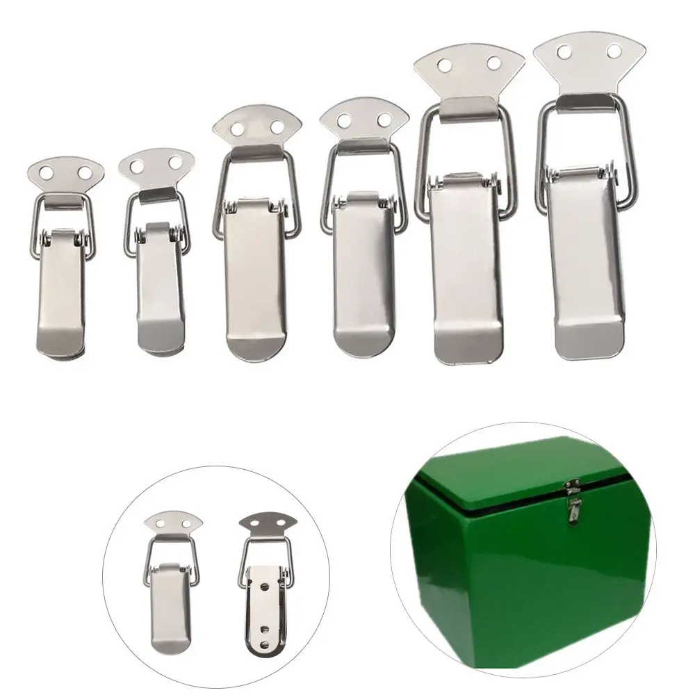 1PC Toggle  Hardware  Cabinet Box Case  Stainless Steel  Box Buckle Luggage Accessories Hasp Lock