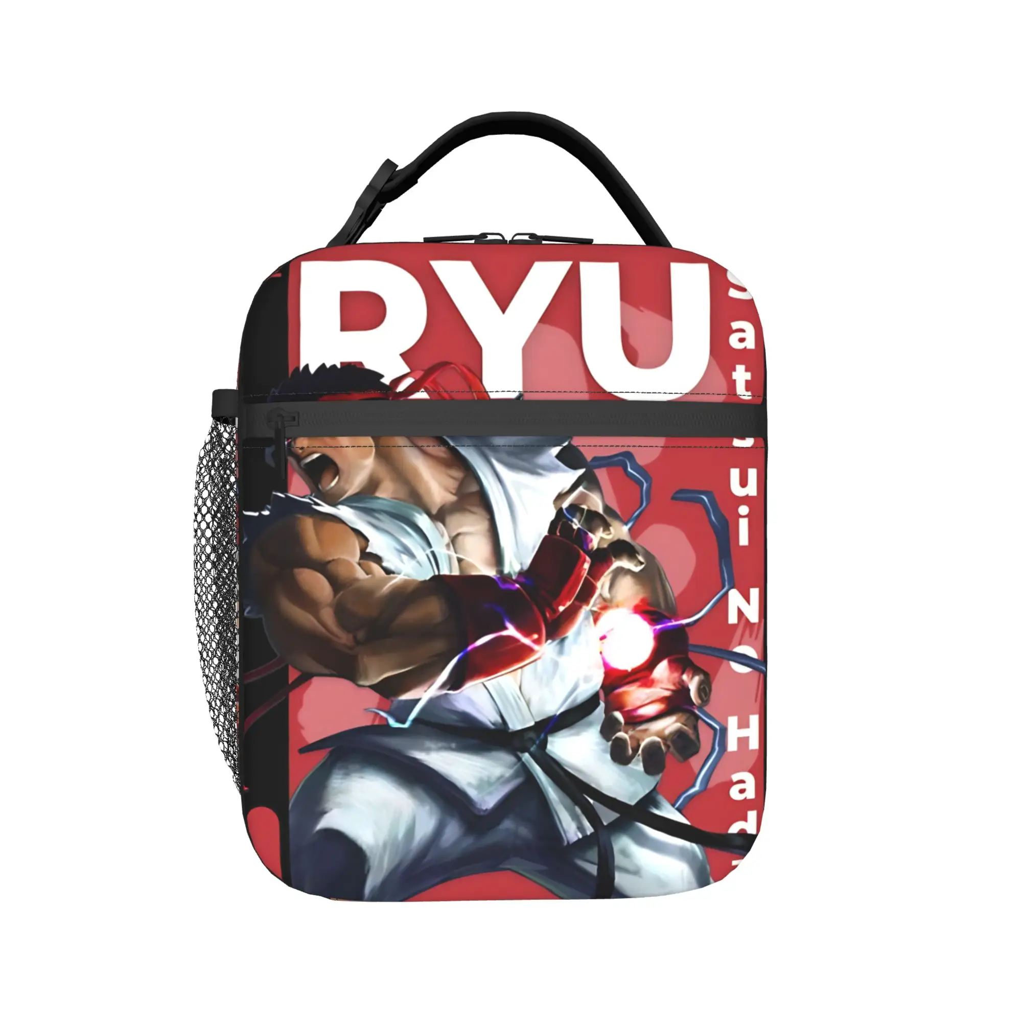 Streets Fighters RYU Movie 2026 Thermal Insulated Lunch Bags for Travel  Reusable Food Bags Men Women Thermal Cooler Lunch Boxes