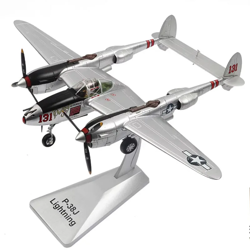 

Diecast 1:48 Scale P-38 American fighter Alloy Finished Simulation Model Static Decoration Souvenir Gifts For Adult