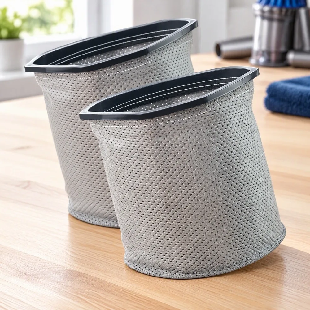 2Pcs For ProTeam For GoFit 6 Vacuum Cleaner Cloth Filter Bags Dust Separator Vacuum Cleaner Parts Accessories