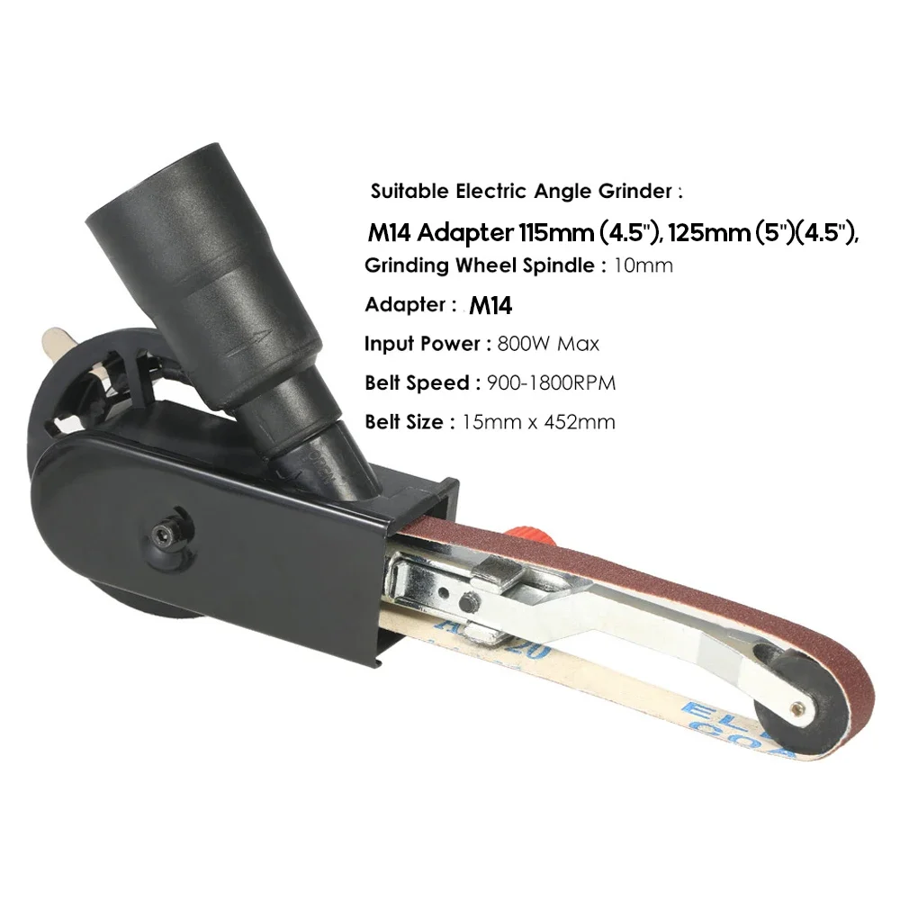 Mini Belt Sander Adapter Fit 115mm 4.5