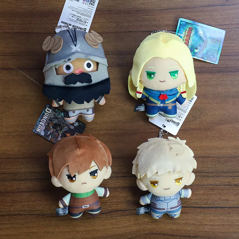 

Плюшевый брелок-подвеска по аниме «Delicious in Dungeon»: Марсиль, Сенши, Чилчарк, Лайос, Тоден. Подвеска для сумки, брелок для ключей.