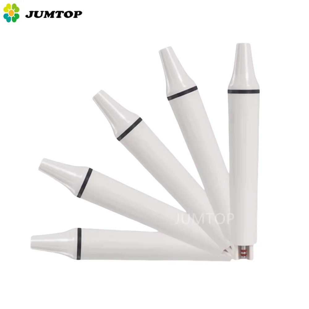 JUMTOP 5pcs Dental Ultrasonic Piezo Scaler Handpiece HW-3H Fit for WOODPECKER EMS Dentist Ultrasonic Scalers