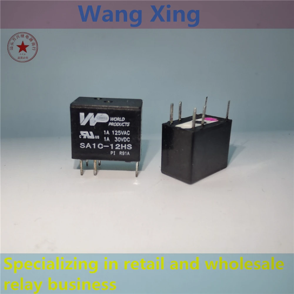 SA1C-5HS SA1C-12HS SA1C-24HS Electromagnetic Power Relay 6 Pins