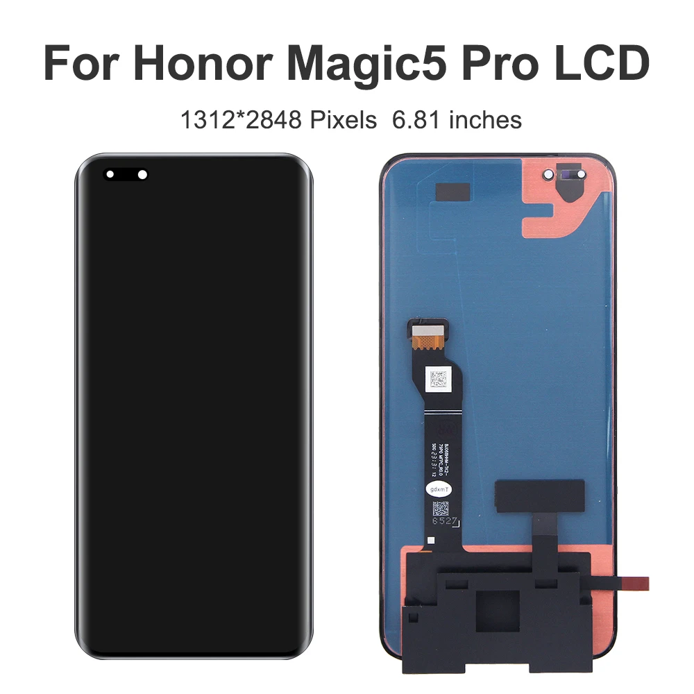 6.81''For HUAWEI Honor Magic5 Pro For Honor Magic 5 Pro PGT-AN10 LCD Display Touch Screen Digitizer Assembly Replacement