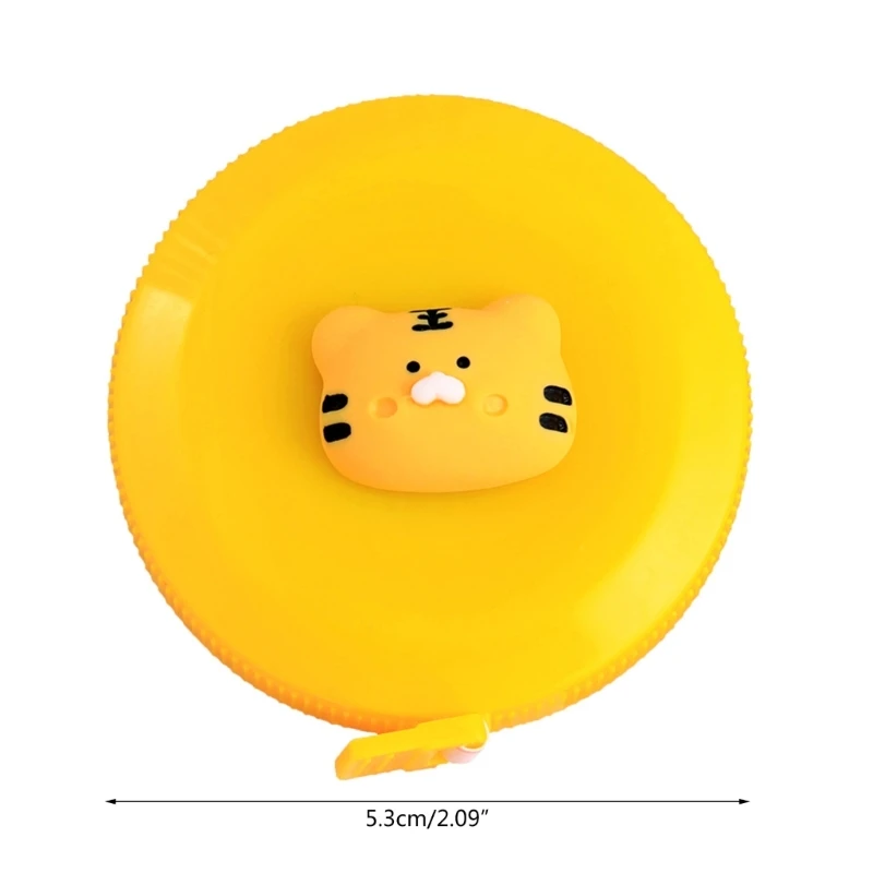 Children Retractable Cartoon Tape Measure 60-Inch 1.5 Meter Mini Soft Tape Measure for Tailor Sewing Craft Cloth Dropship